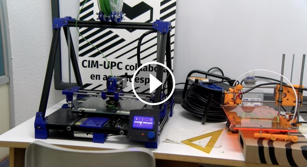 Les impressores 3D de l'Escola Montessori