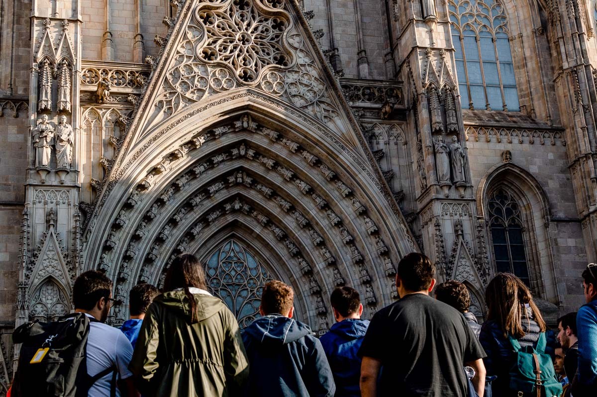 Catedral de Barcelona, en imatge d'arxiu