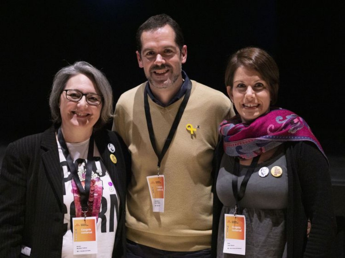 Muntsa Marzàbal, Manel Bueno i Anna Cella, els representants d'ERC del Vallès Oriental a les eleccions generals 2019