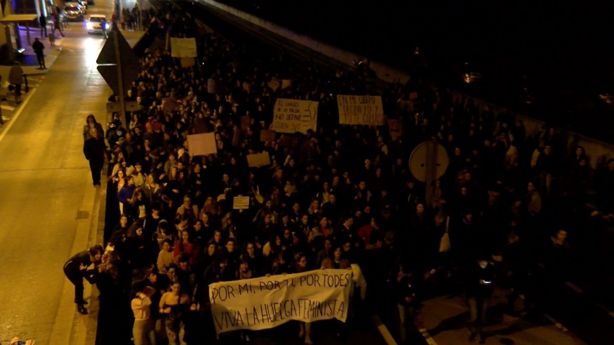 La manifestació del 8 de març de 2019 a Rubí va ser una de les més multitudinàries que es recorden