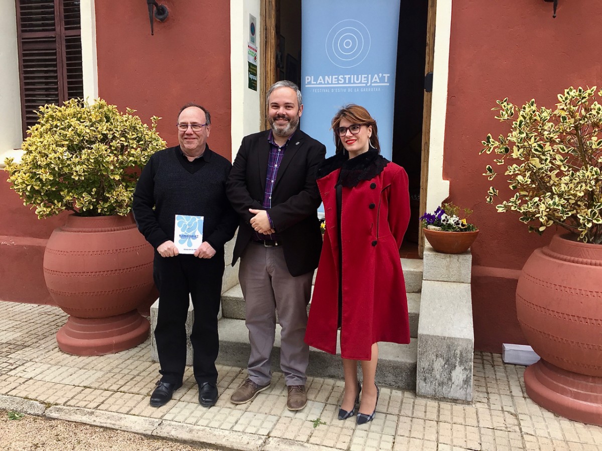 Joan Soler, Eduard Llorà i Mireia Canal han presentat el Planestiueja't 2019.