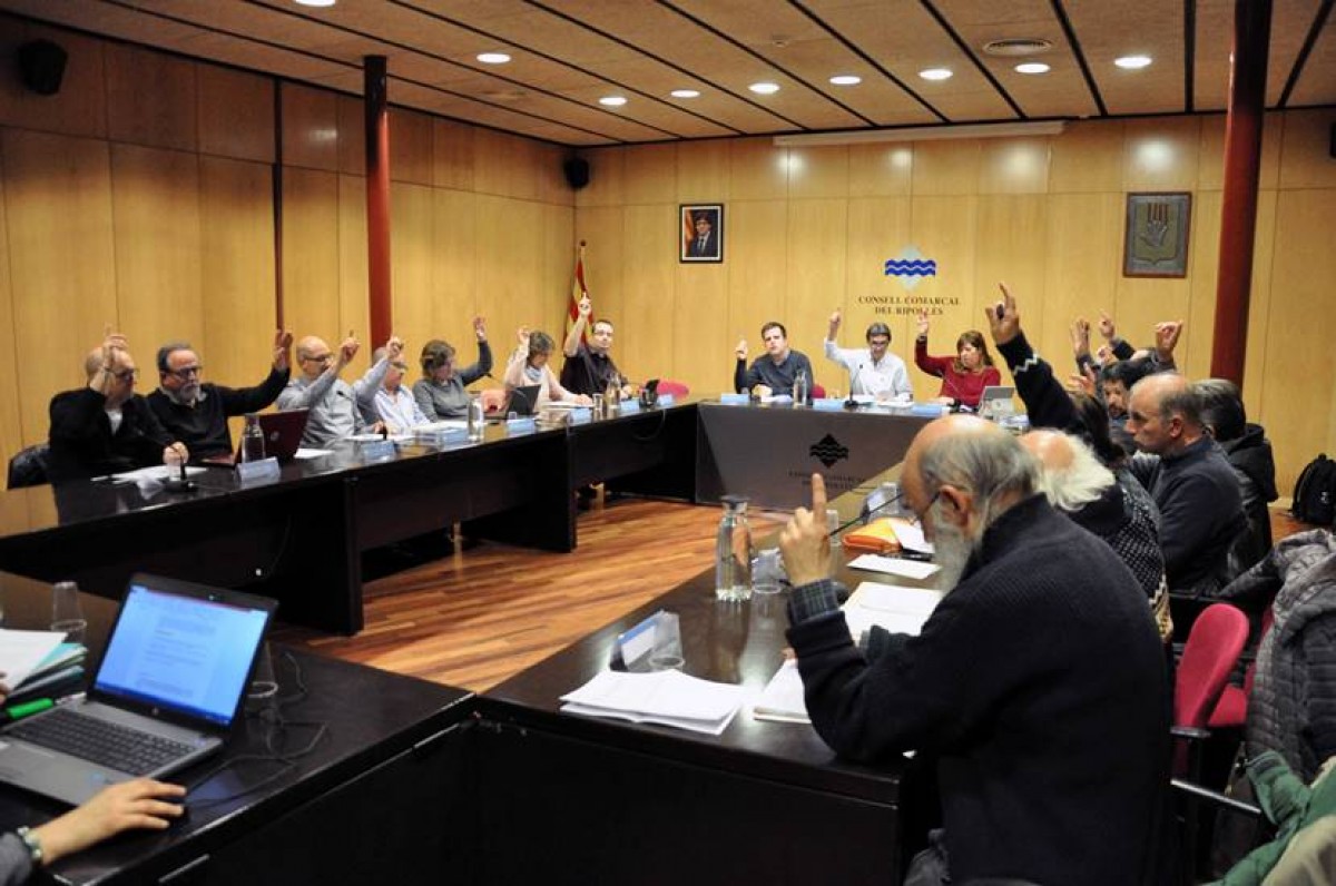 El ple del Consell Comarcal del Ripollès va aprovar les subvencions