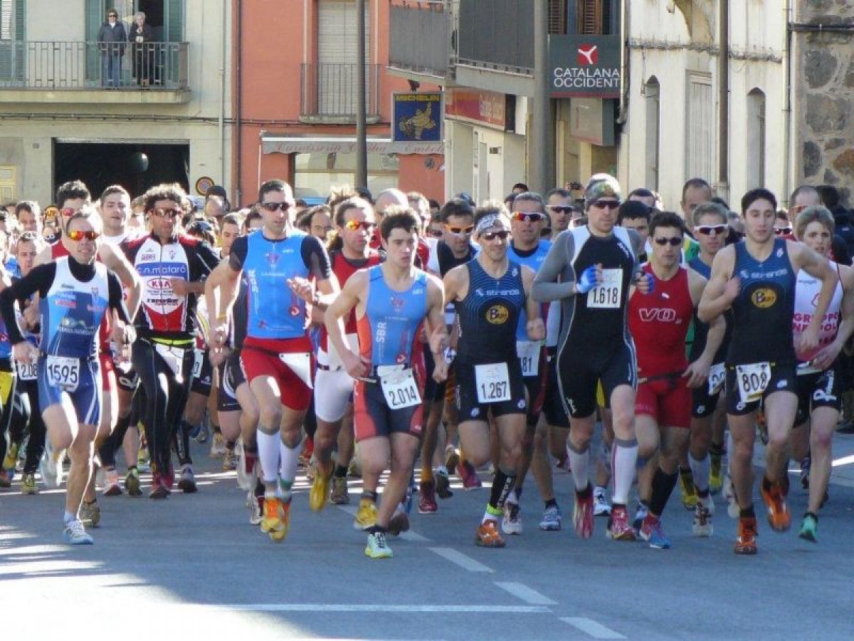 Bon paper dels triatletes del CN Rubí al Campionat Nacional de Catalunya Absolut