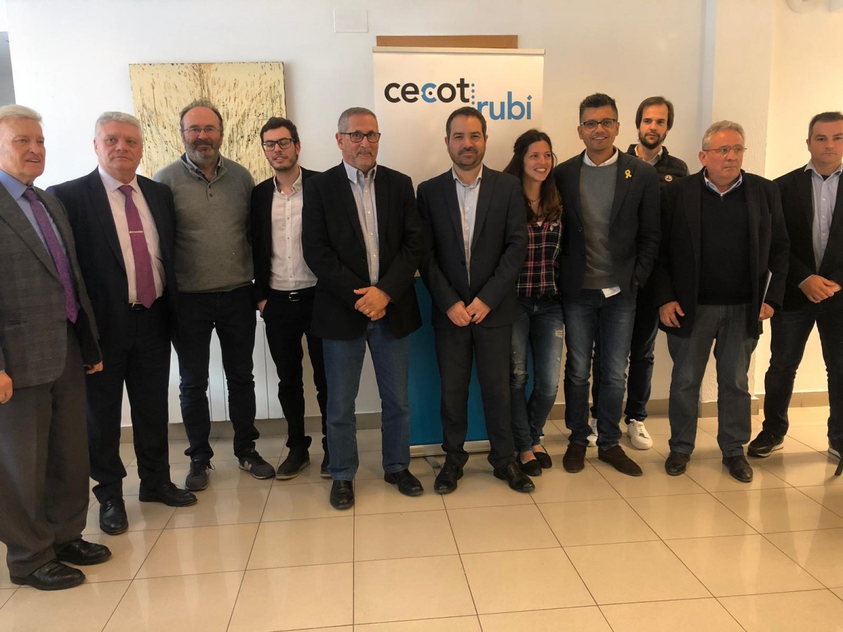 Jaume Buscallà es reuneix amb la Cecot per compartir el seu programa econòmic