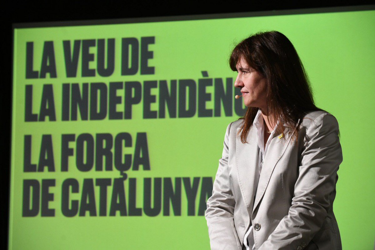 Laura Borràs, aquest divendres a Barcelona