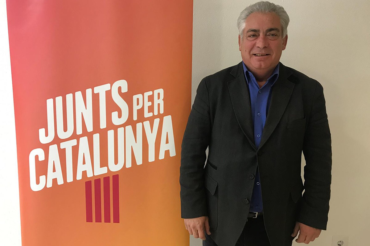 Josep Tarín com a candidat de Junts per Catalunya el 2019