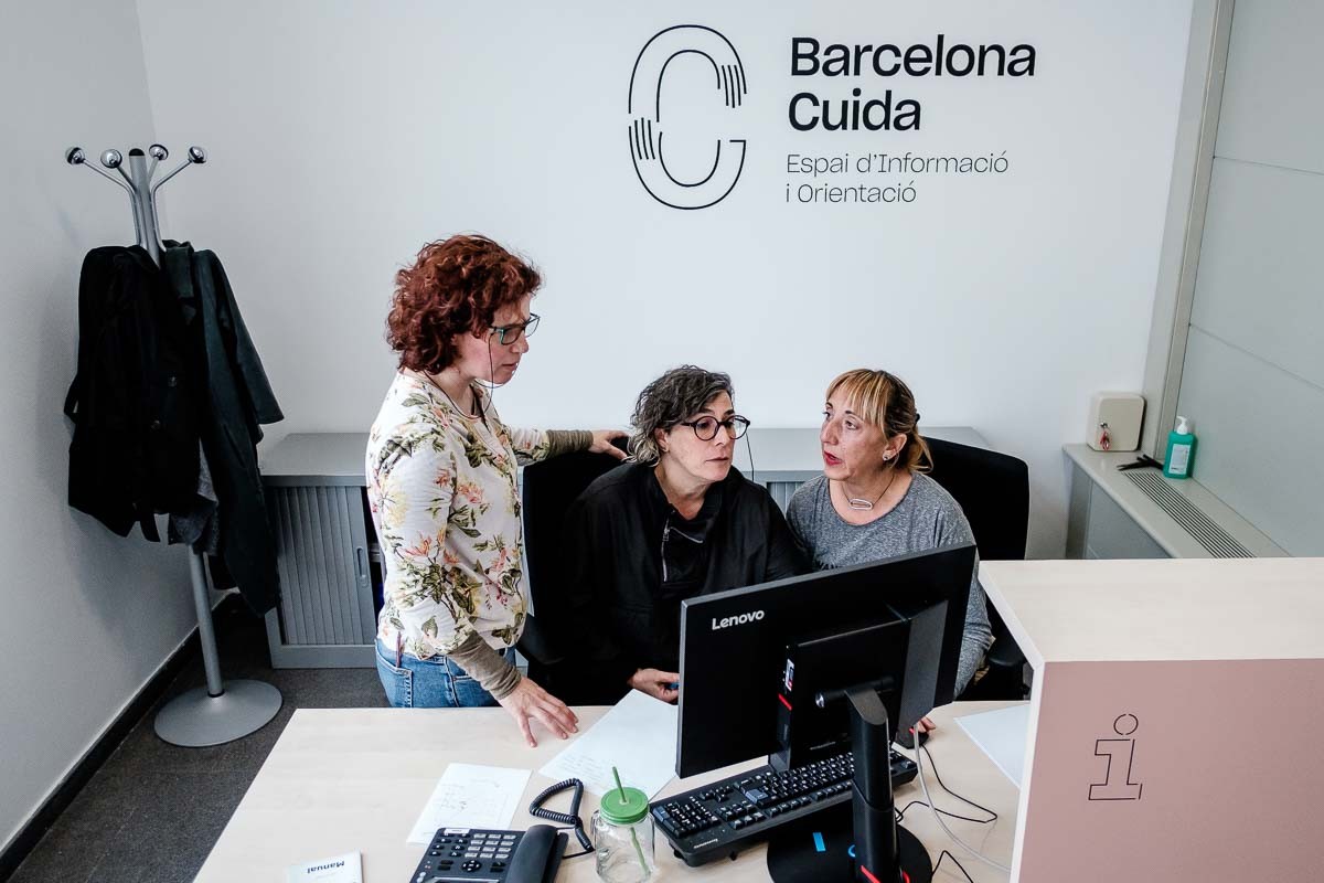 Barcelona Cuida, un dels molts projectes centrats en les cures