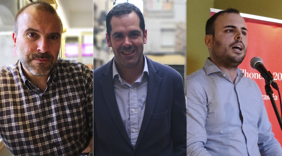 Josep pagès, Manel Bueno i Eduard Vallhonesta en candidatures de les eleccions espanyoles 2019