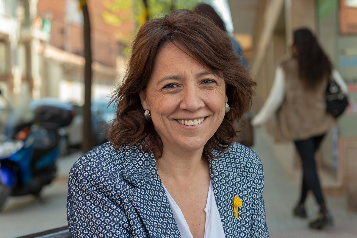 Anna Erra  és la candidata de Junts per Catalunya a les municipals de Vic