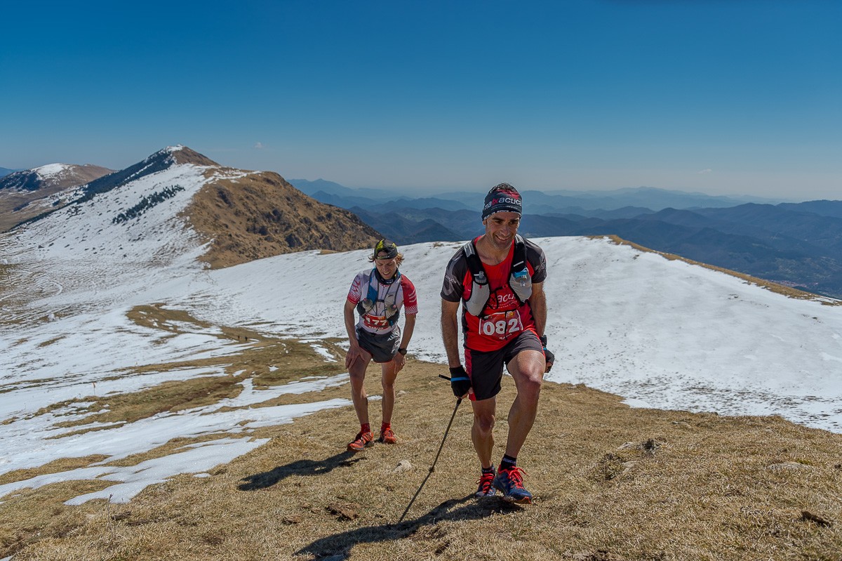 Òscar Carrasco i Quim Duran van lluitar de valent per la victòria a la marató del Trail Vall de Ribes