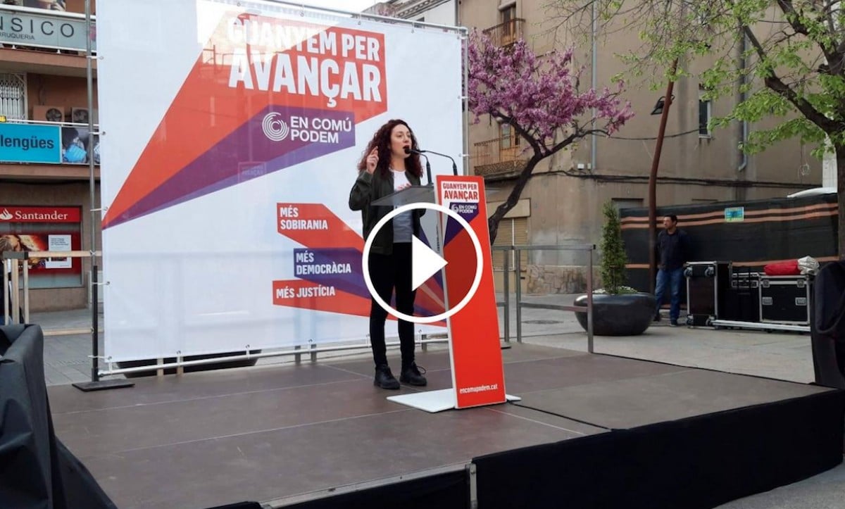 Aina Vidal, número 2 de la candidatura d’En Comú Podem de Barcelona