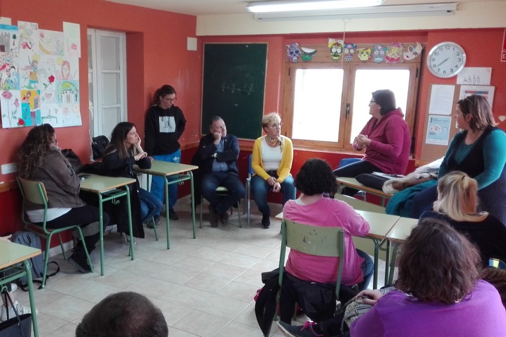 Aranda i Cases han visitat una de les sessions