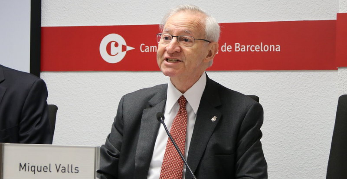 L'expresident de la Cambra Miquel Valls.