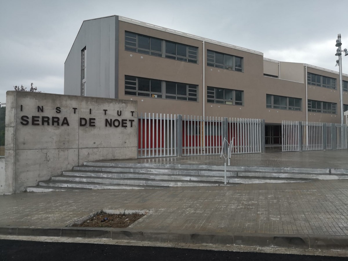 Institut Serra de Noet, a Berga (arxiu).