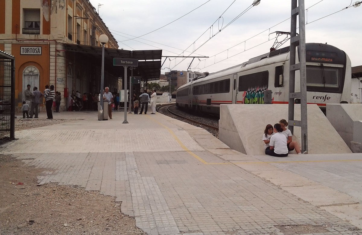 Imatge d'arxiu de l'estació de Tortosa.