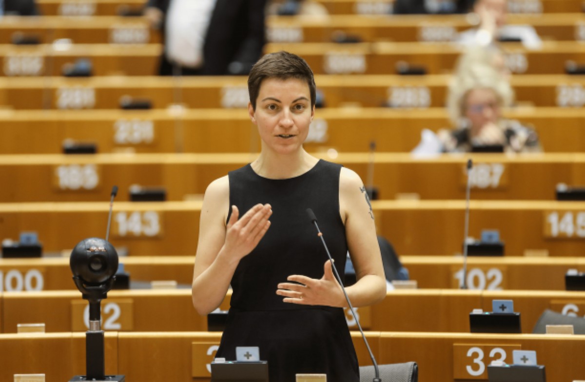 Ska Keller, líder dels Verds al Parlament Europeu.