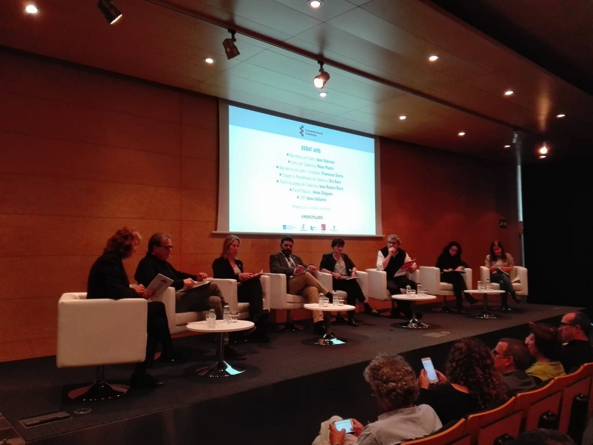 El debat ha estat organitzat per Economia Social Catalunya
