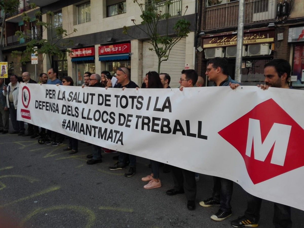 El comitè de vaga del metro de Barcelona, aquest divendres