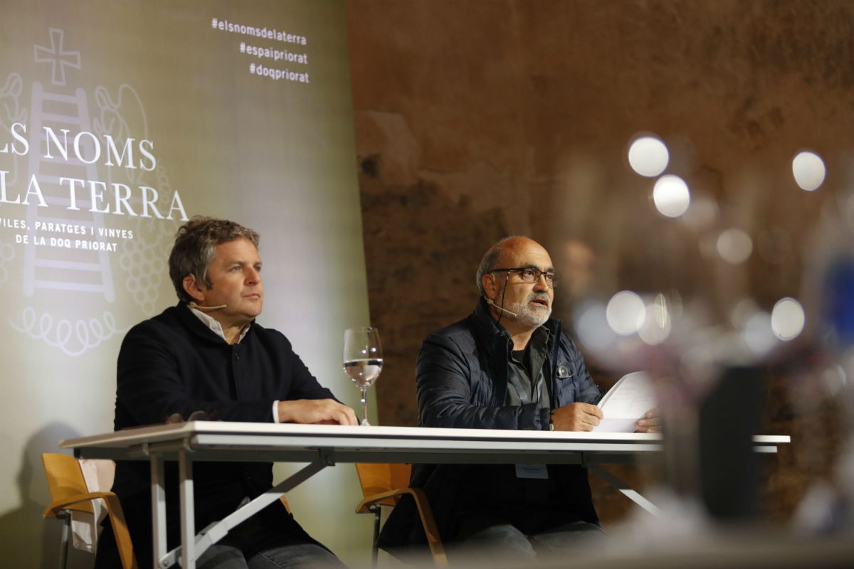 Presentació de la nova classificació dels vins de la DOQ Priorat a Escaladei. 