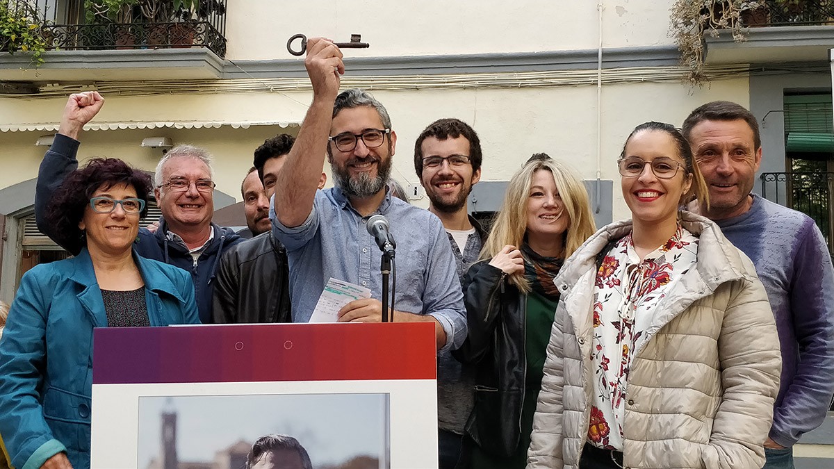 Acte central de la candidatura Vilanova en Comú