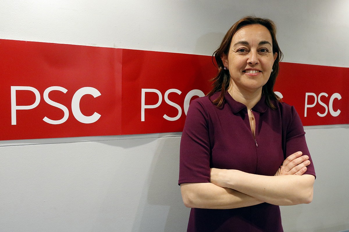 Sílvia Paneque, portaveu del grup municipal del PSC a l'Ajuntament de Girona.