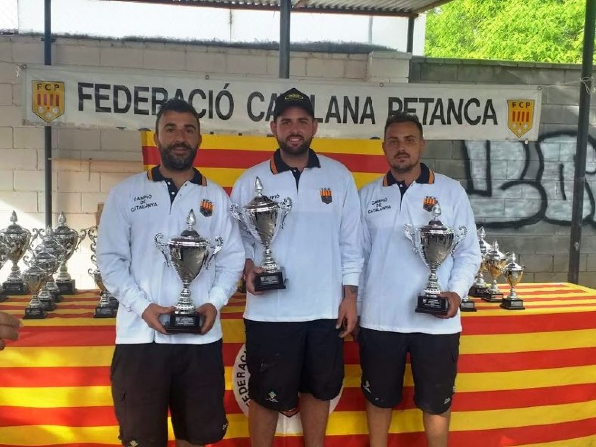Raúl Leo, Sergi Rodríguez i José María Mercado es proclamen campions de Catalunya en tripletes