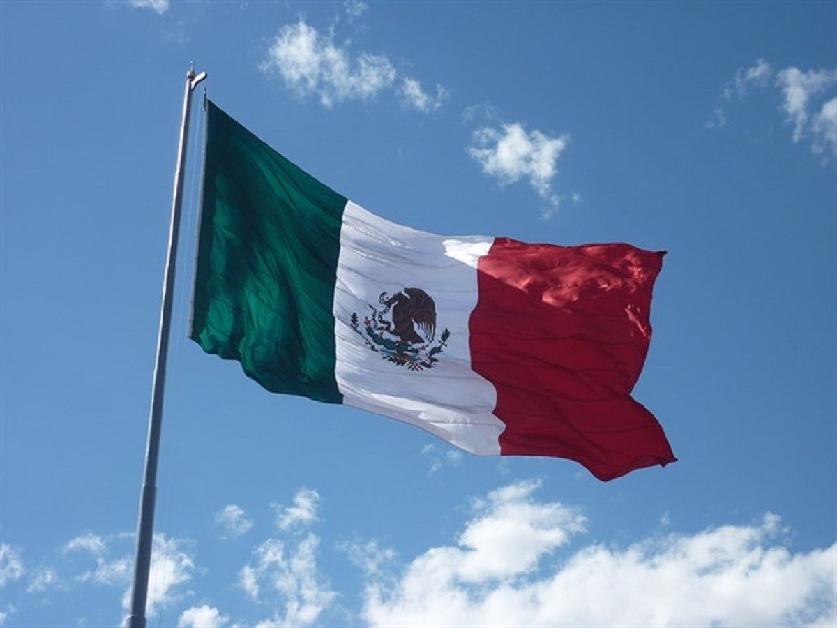 Imatge d'una bandera de Mèxic