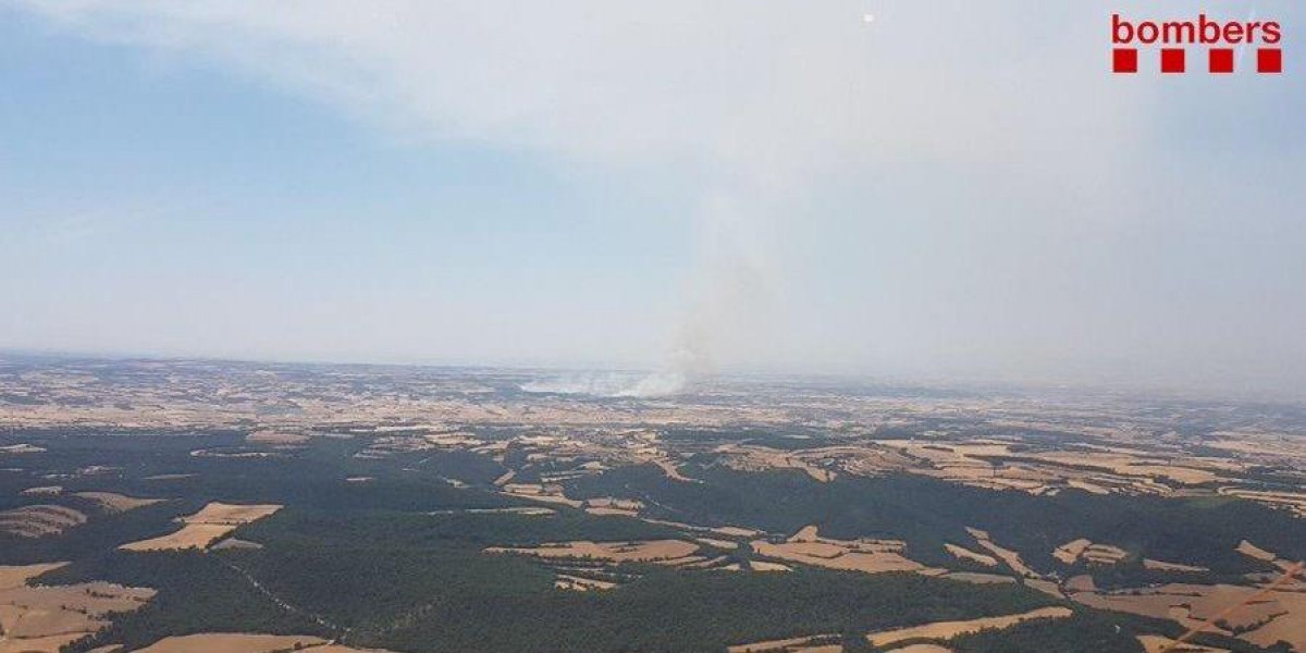 Imatge de l'incendi de Talavera