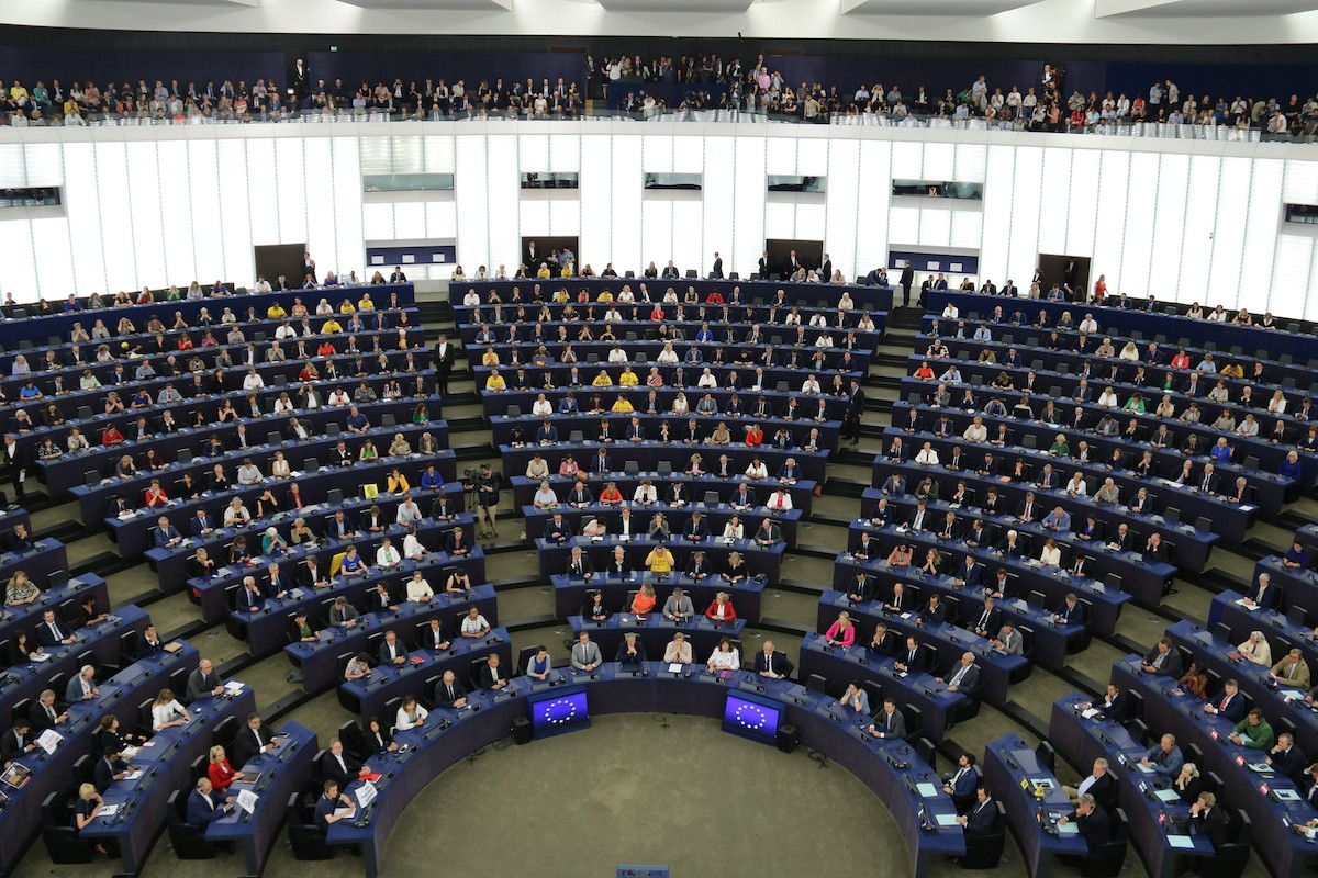 El ple del Parlament Europeu a Estrasburg