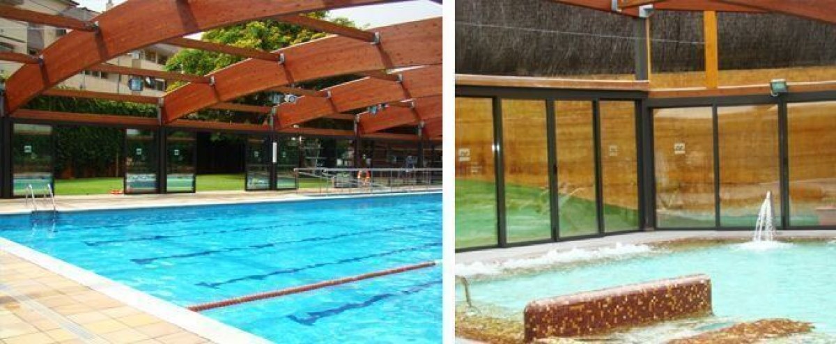 La piscina d'estiu de Can Rosés ja es troba disponible per a tots els usuaris