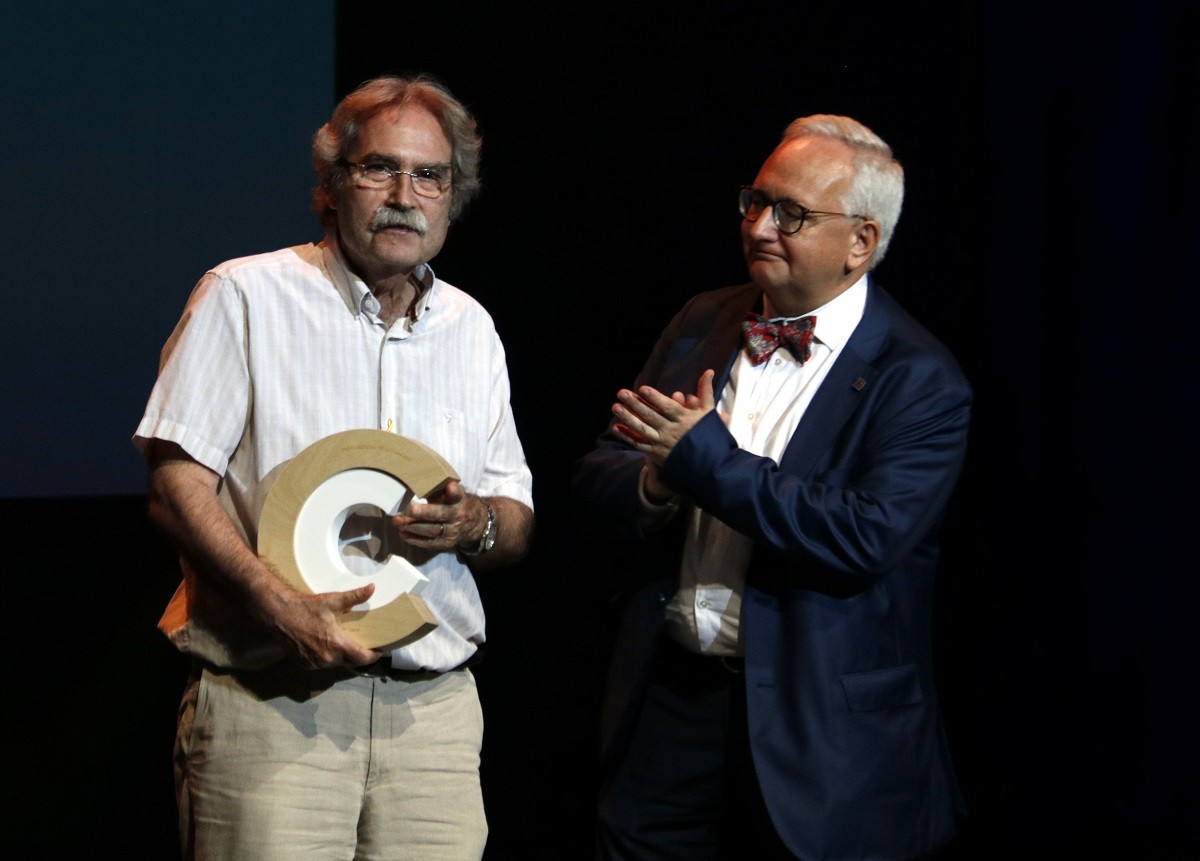 Jaume Cabré a la nit dels Premis Nacionals de Cultura 2019