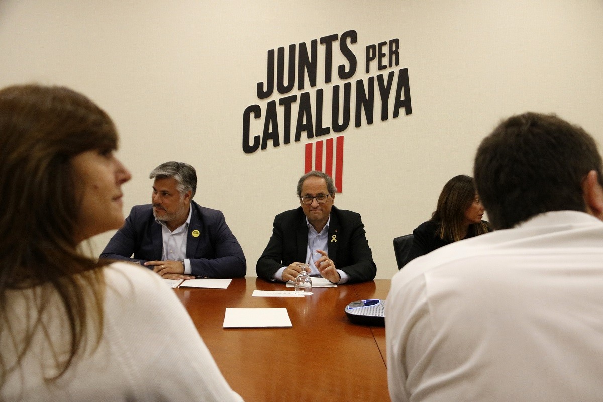 Reunió de coordinació de Junts per Catalunya