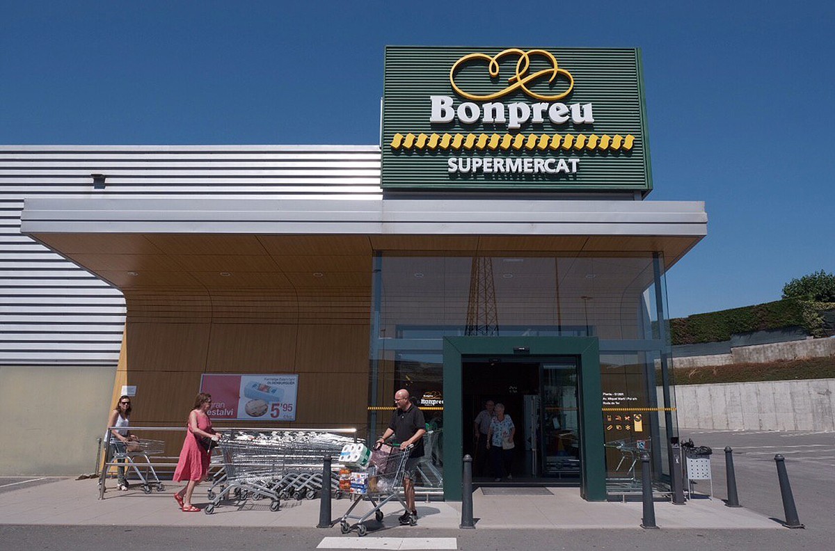 Un supermercat Bonpreu