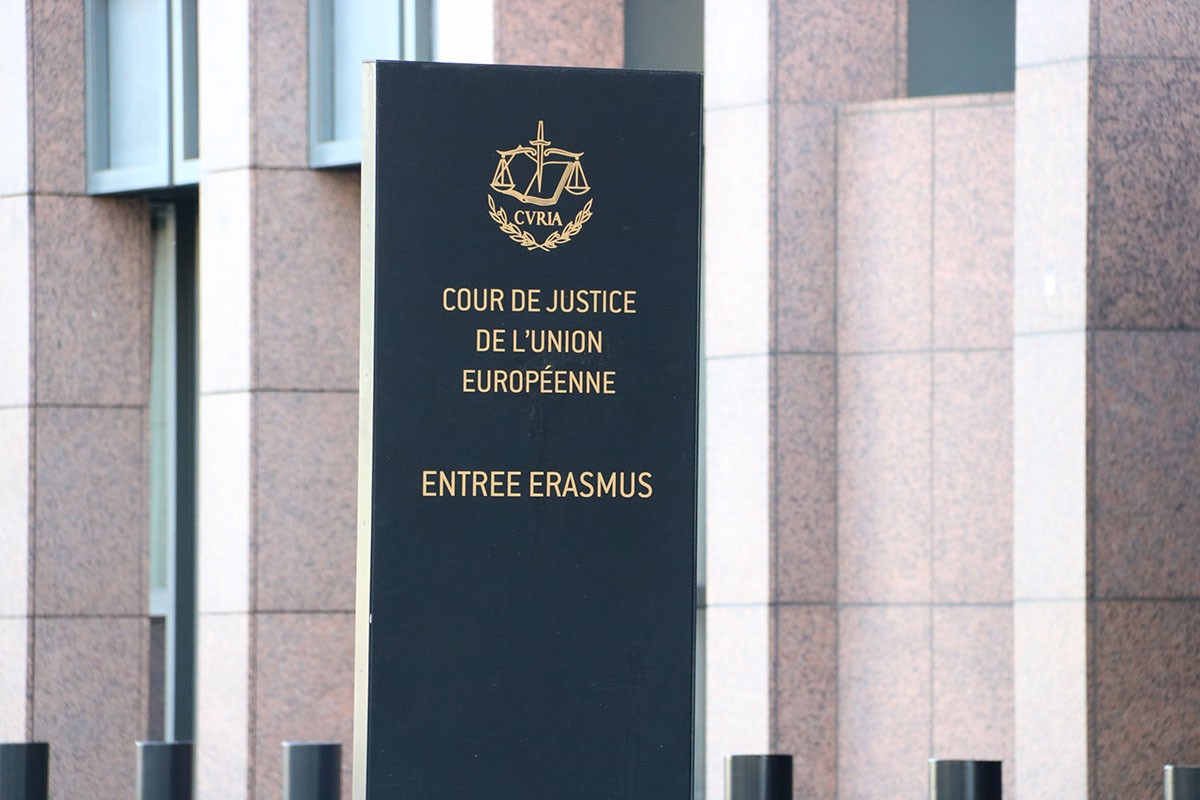 Tribunal de Justícia de la UE (TJUE) a Luxemburg