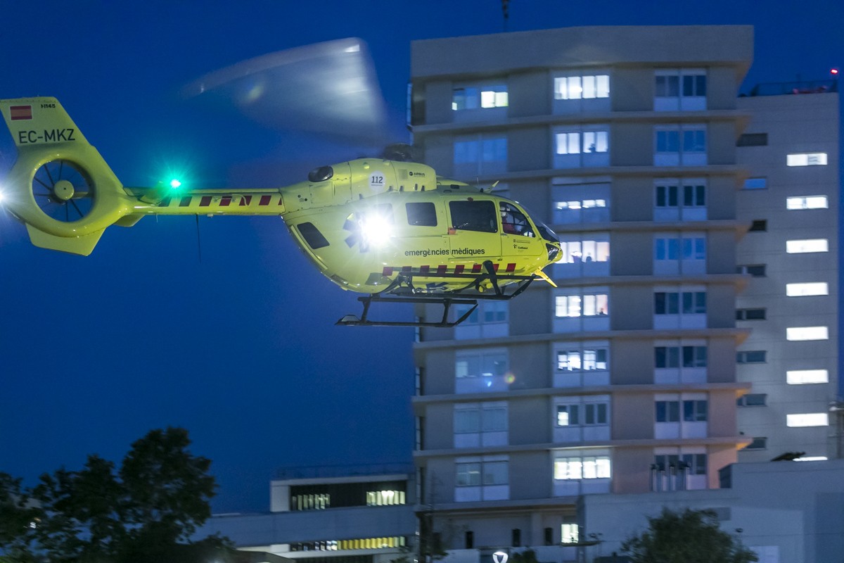 L'helicòpter té la base a l'Hospital Parc Taulí de Sabadell