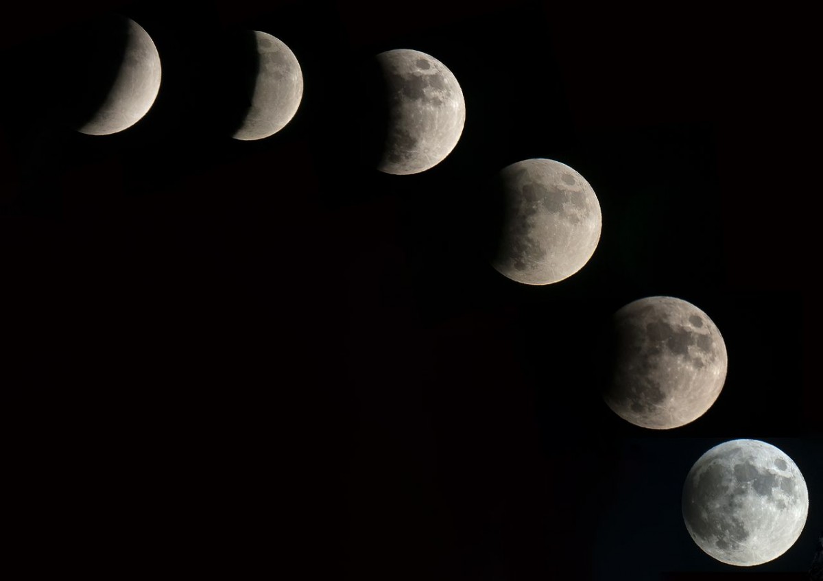L'eclipsi parcial de Lluna, vist des de Catalunya