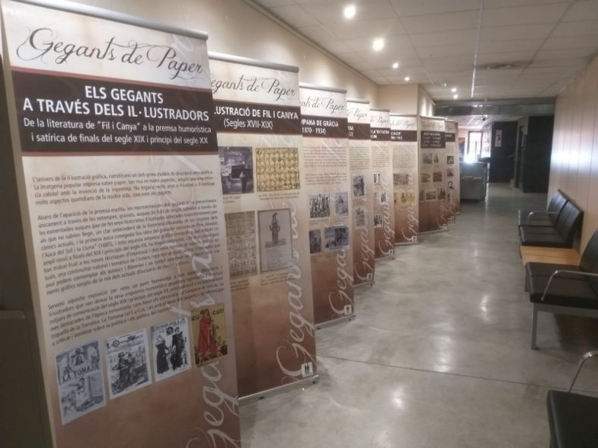 L'exposició «Gegants de paper» arriba a Vinaròs
