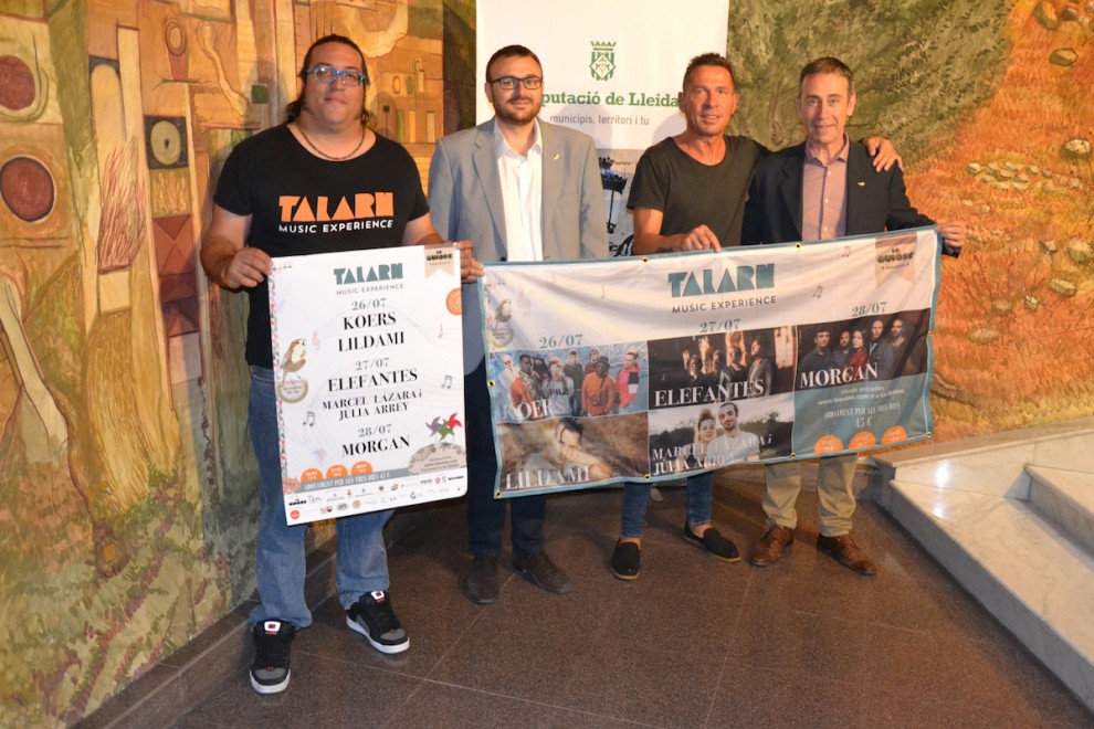Presentació del Talarn Music Experience a la Diputació de Lleida