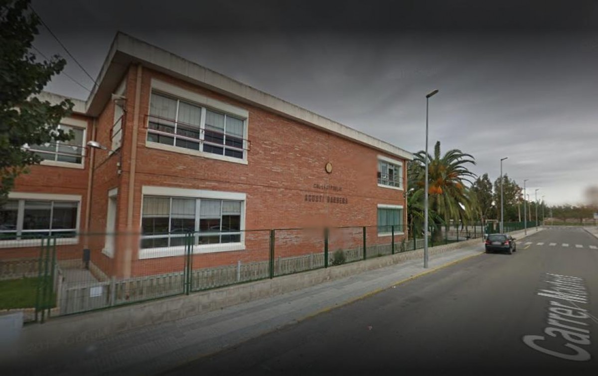 El futur institut escola Agustí Barberà d'Amposta