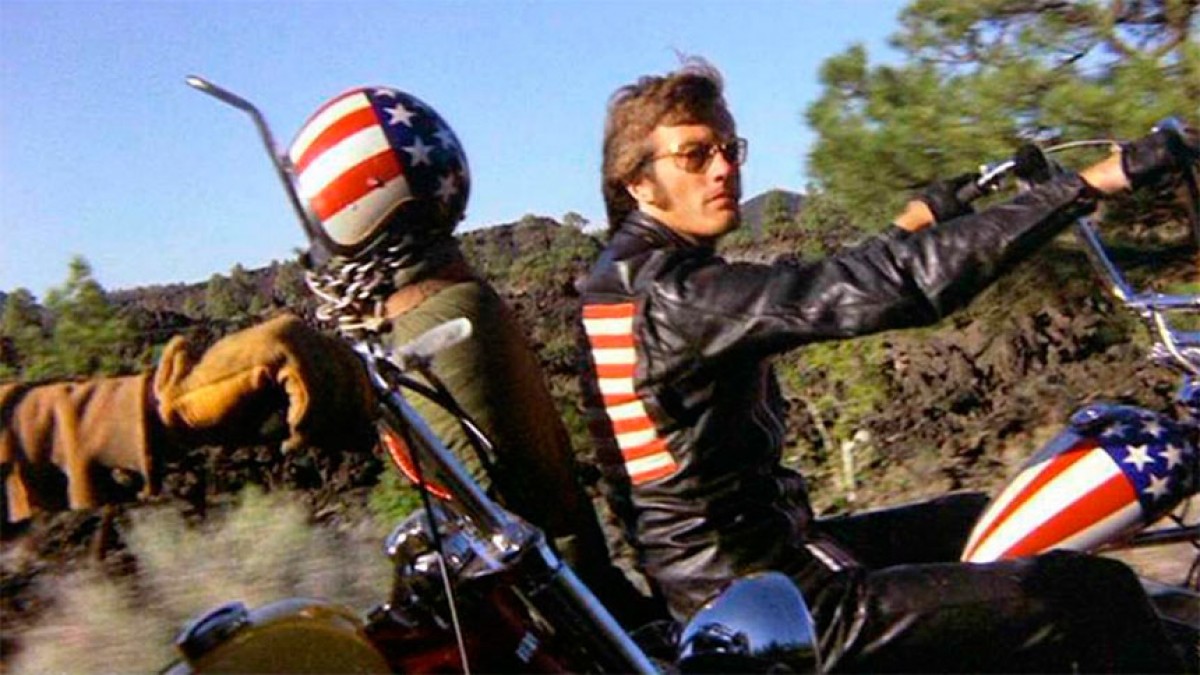Peter Fonda, en un fotograma d'«Easy Rider»