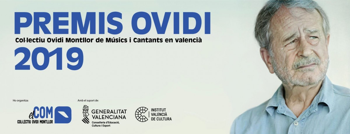 Cartell dels Premis Ovidi 2019