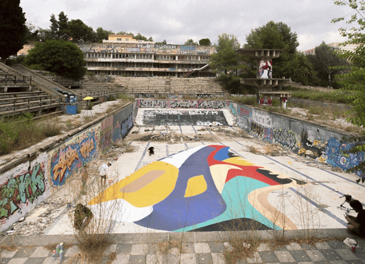 Les piscines de Castellnou han estat l'escenari de l'últim spot publicitari de Foot District