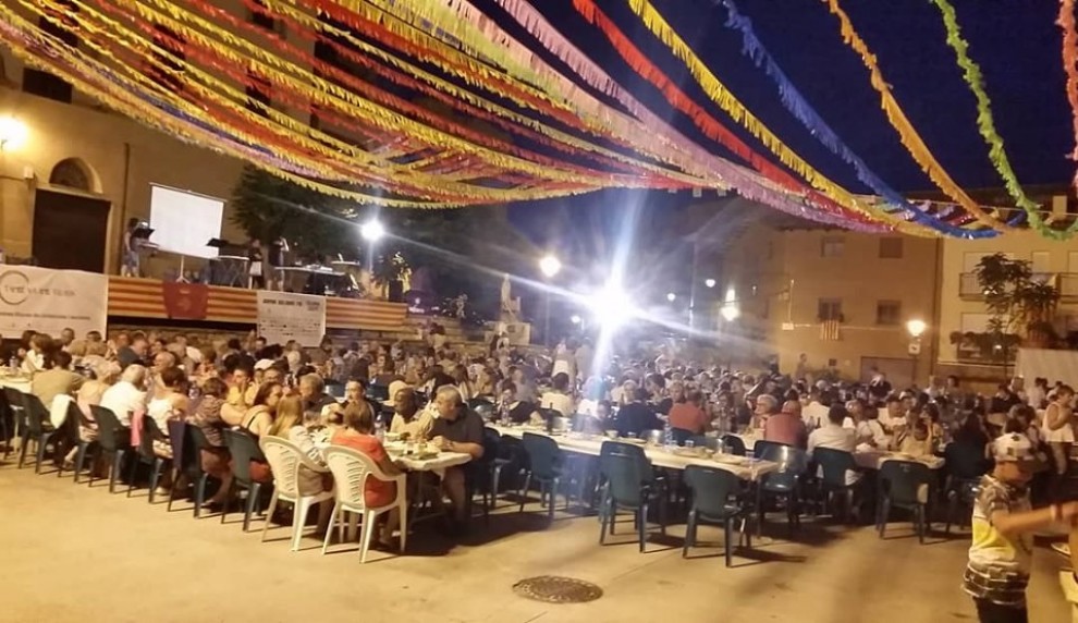6a edició del Sopar Solidari de la Festa Major de Talarn.