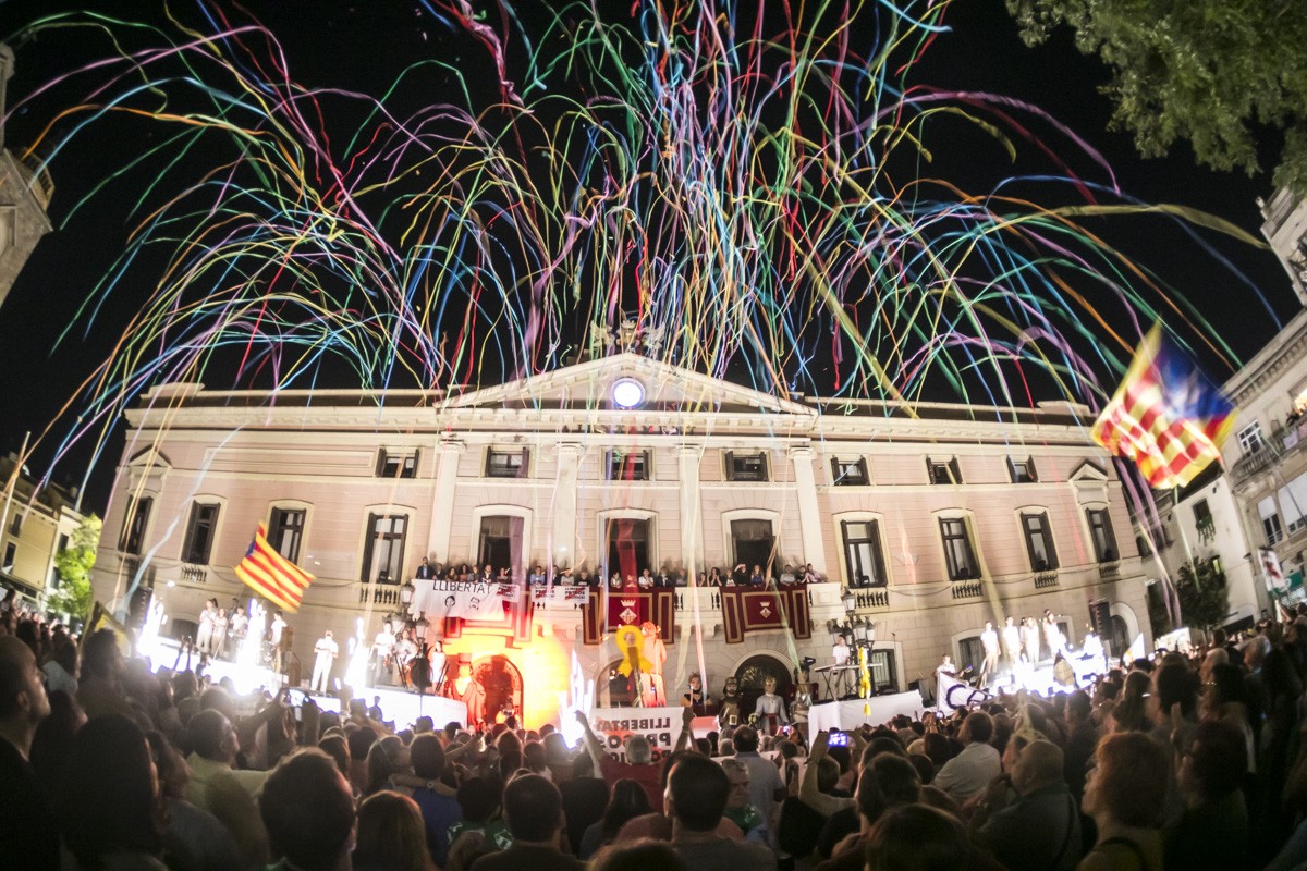 Un moment de la Festa Major de Sabadell de 2019