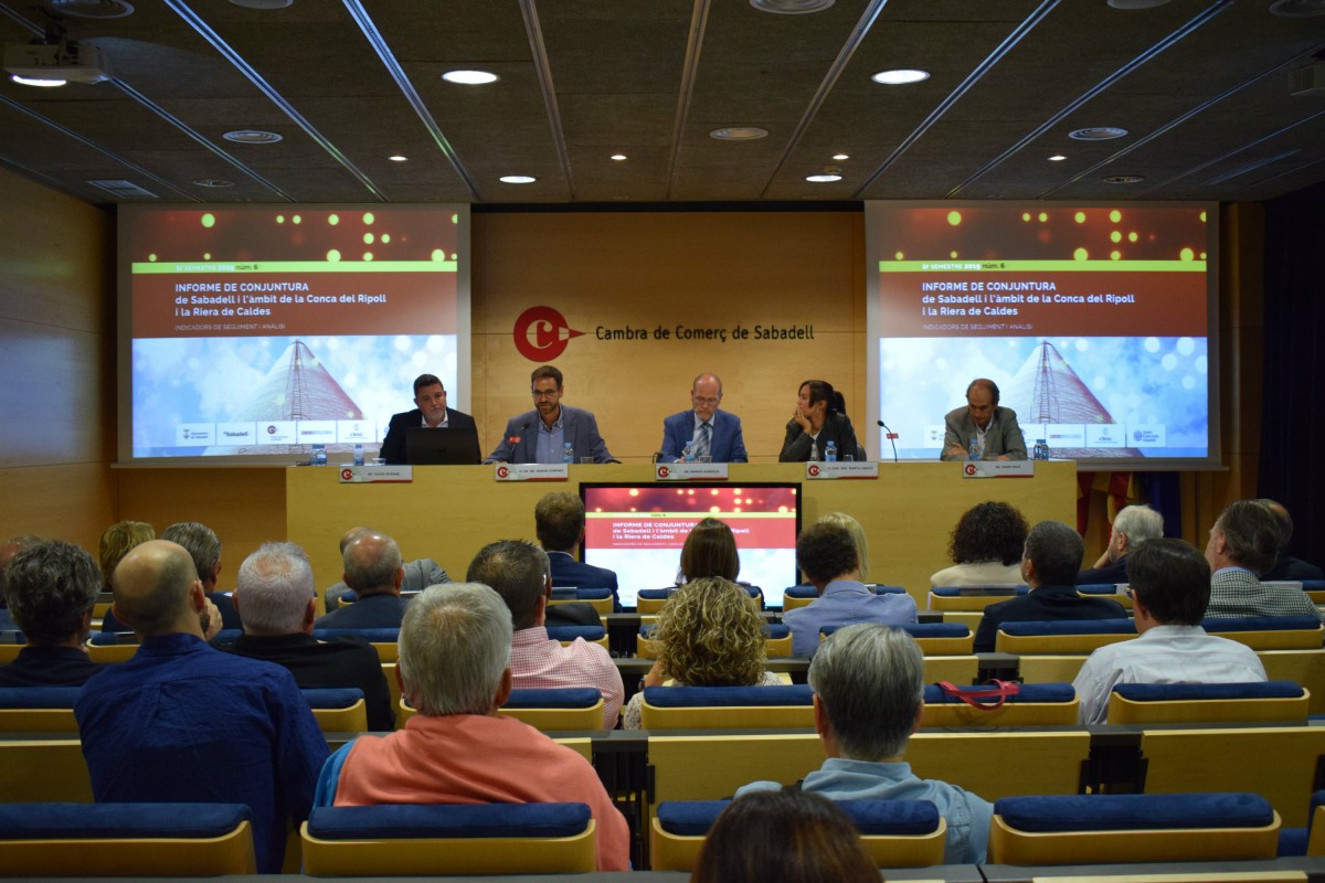 La presentació de l'informe econòmic del Vallès