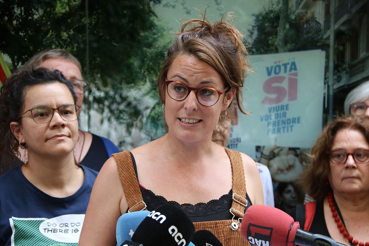 Mireia Vehí, candidata de la CUP a les eleccions espanyoles del 10-N