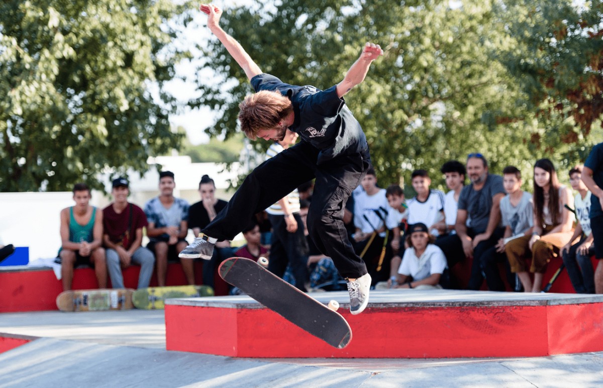 L'Skatepark Can Sant Joan reuneix a molts joves de la ciutat