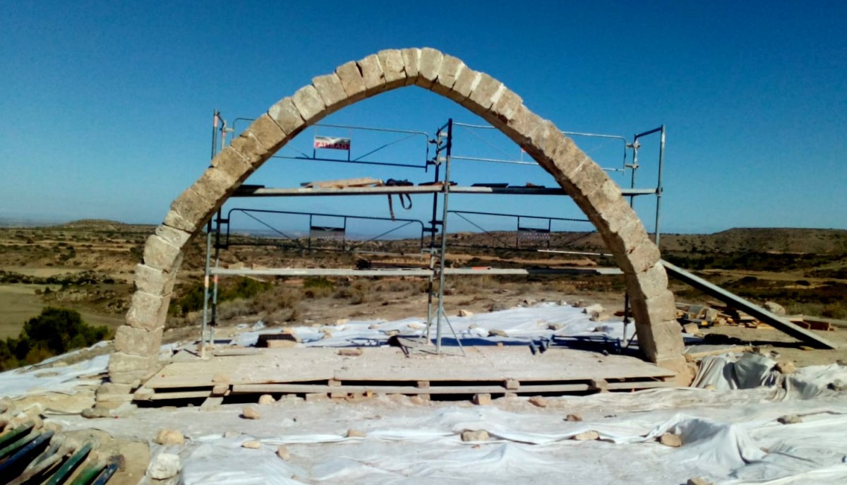Imatge de l'arc reconstruït