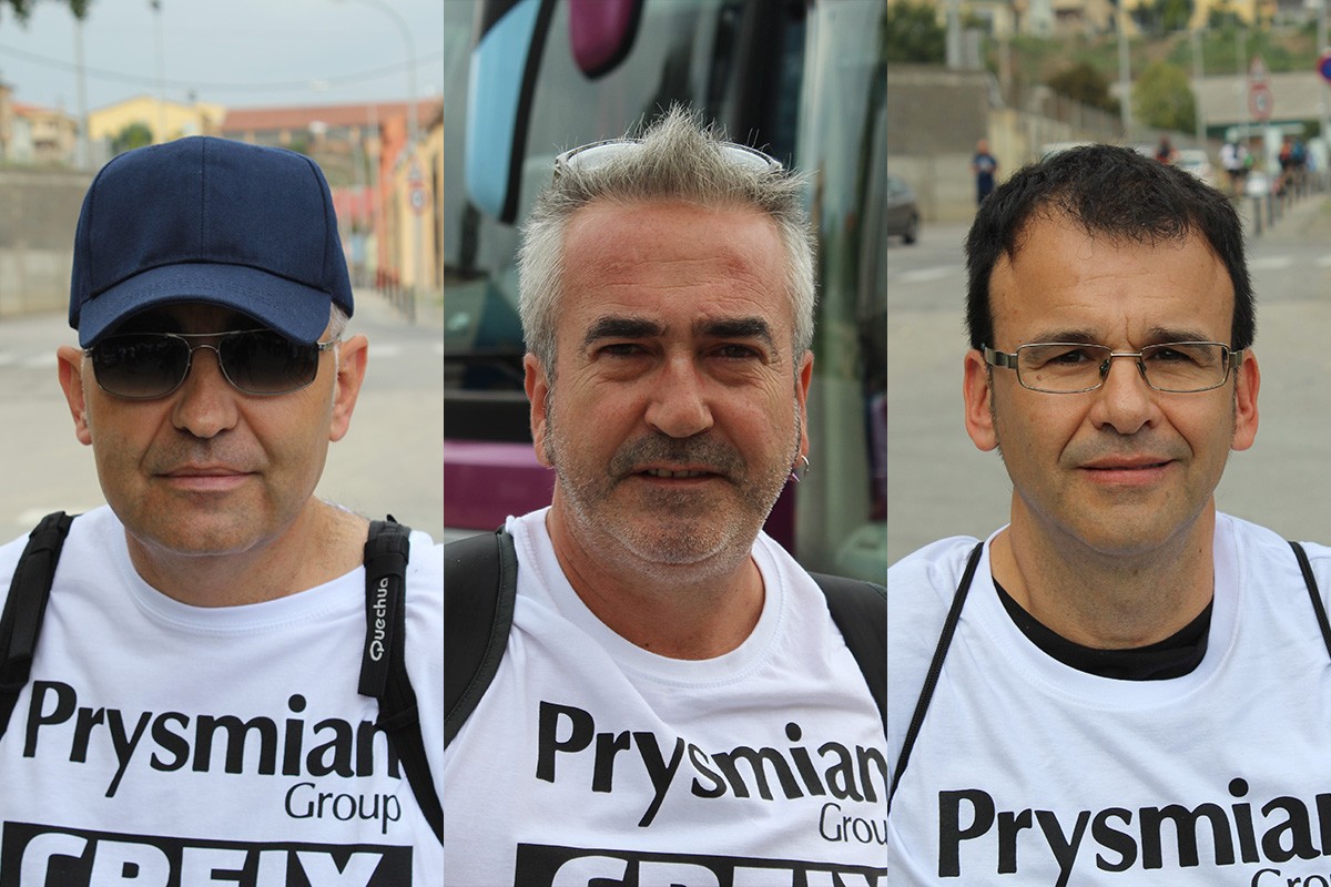 Treballadors de Prysmian Group, de la planta de General Cable, a Manlleu