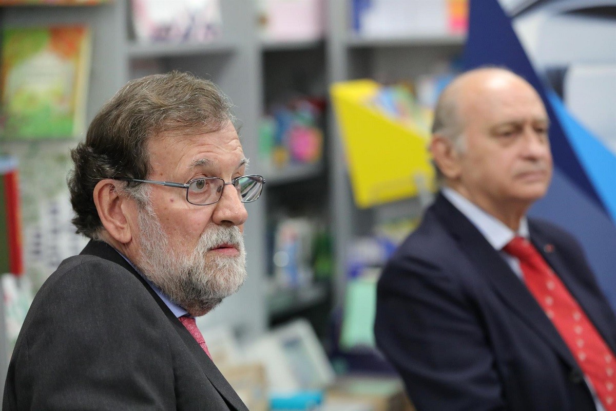 Mariano Rajoy i Jorge Fernández Díaz, en una imatge d'arxiu
